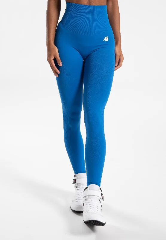 Olivia Seamless Leggings - Blue