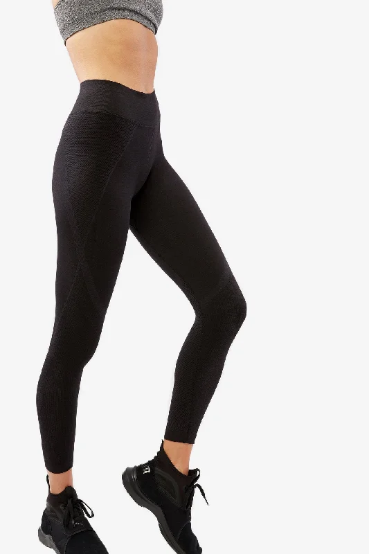 Qualifier Seamless Capri - Black