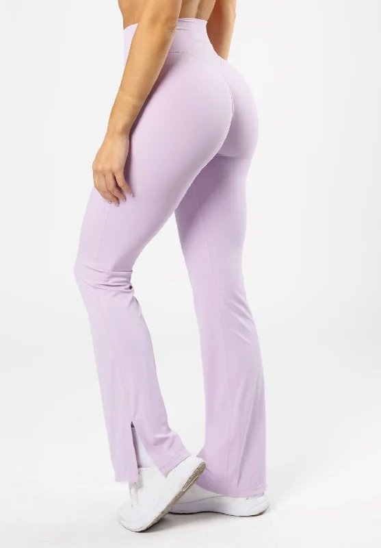 RecStretch Original Sculptseam® Plus Flare Legging 34" Pastel Lilac