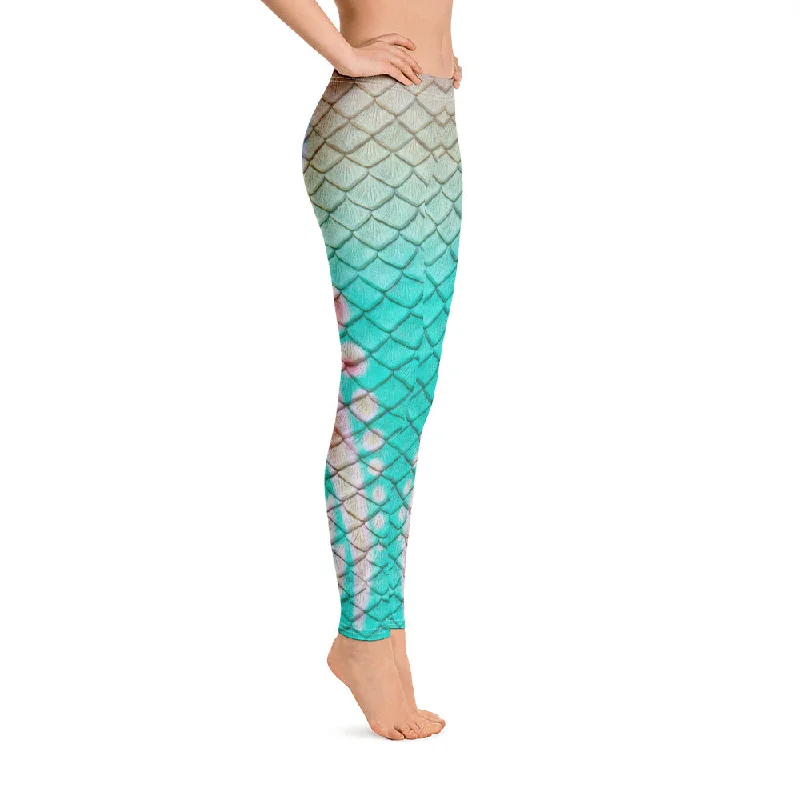 Turquoise Sunrise Leggings