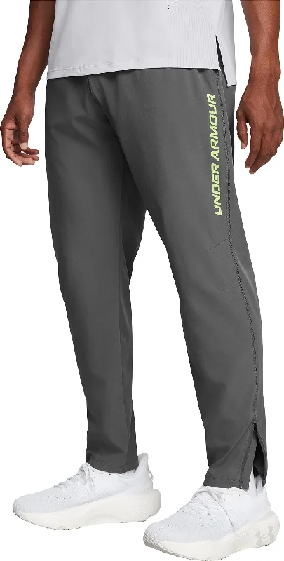 Under Armour Launch Mens Running Track Pants - Grey