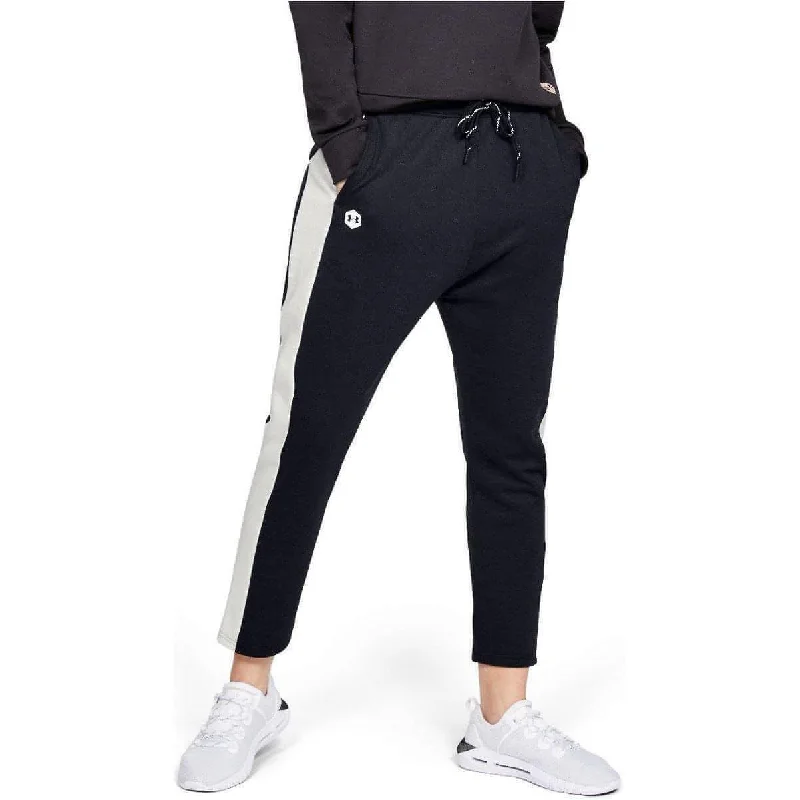 Under Armour Recover Womens Fleece Pants - Black