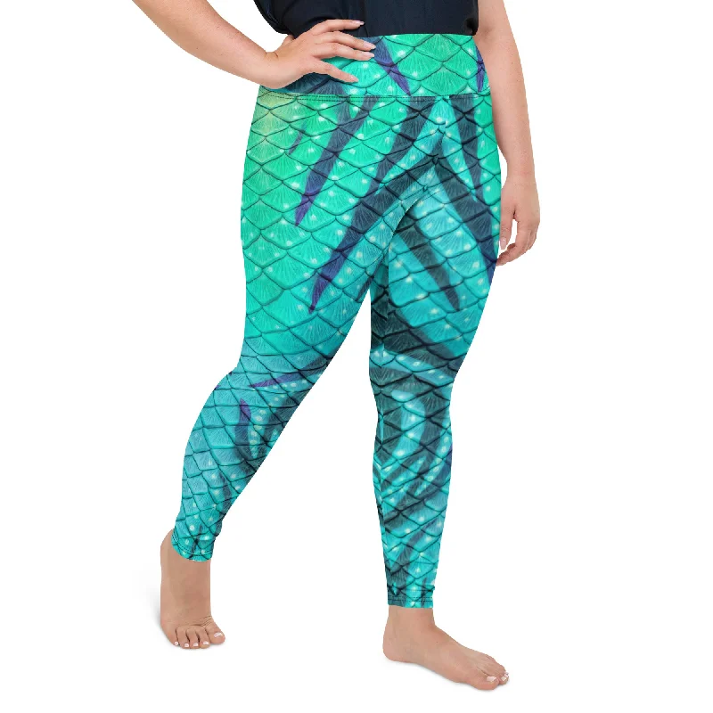 Way of Water Plus Size Leggings