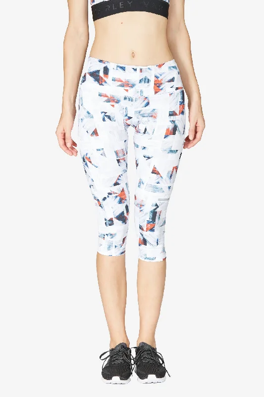 Willoughby Capri Tight - Geo Print